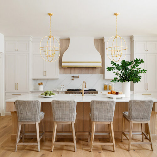 Cristi Holcombe Interiors custom kitchen interior design project