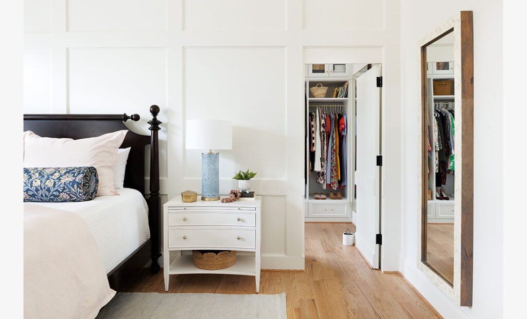 Cristi Holcombe Interiors custom bedroom interior design project
