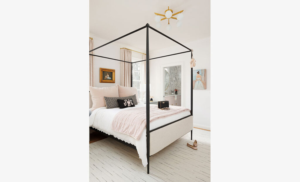 Cristi Holcombe Interiors custom bedroom interior design project