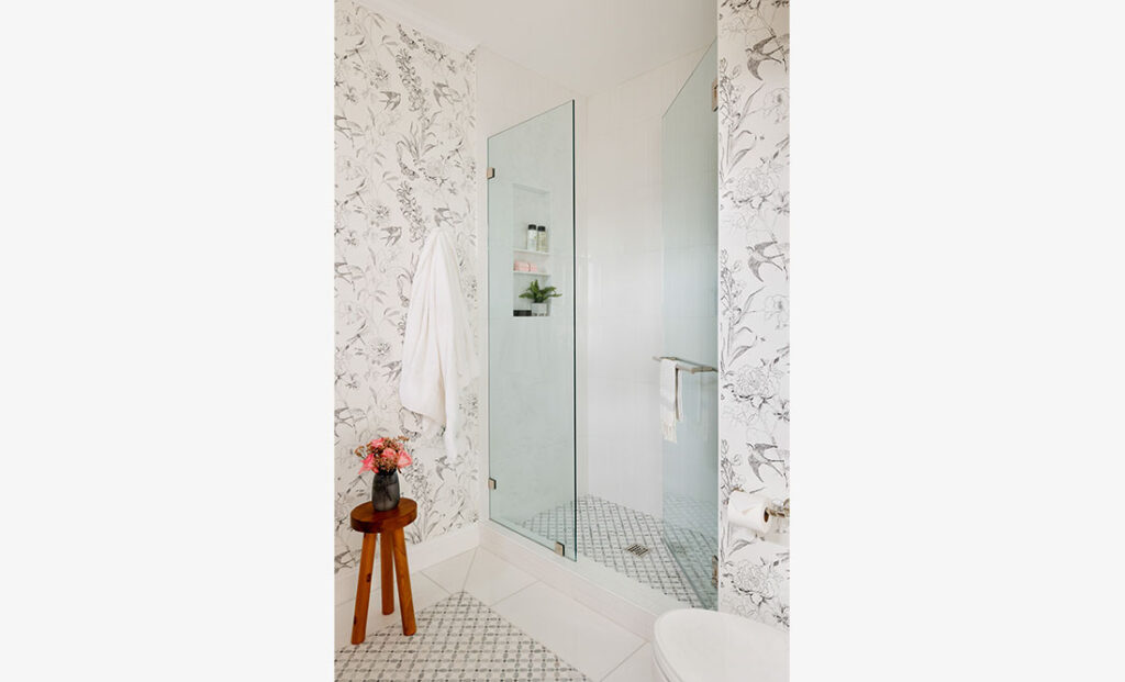 Cristi Holcombe Interiors custom bathroom interior design project