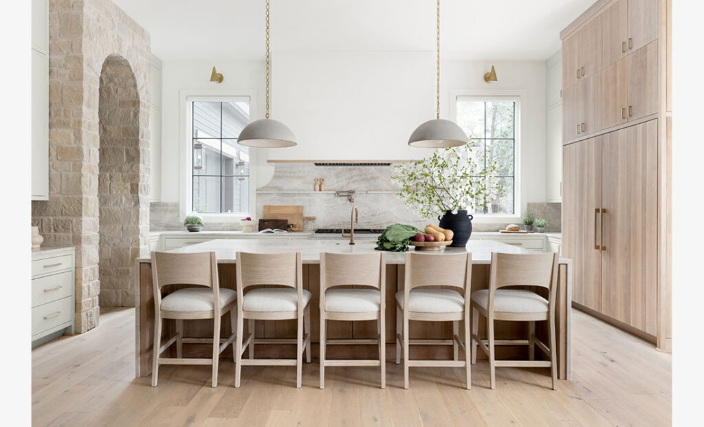 Cristi Holcombe Interiors custom kitchen interior design project