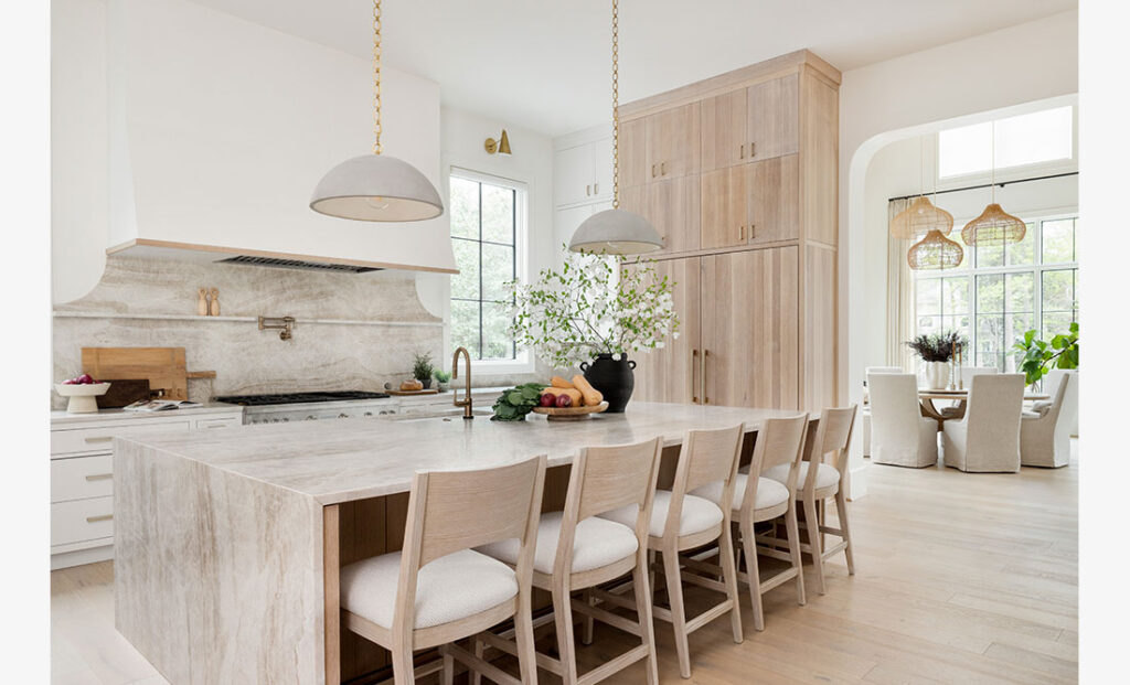 Cristi Holcombe Interiors custom kitchen interior design project
