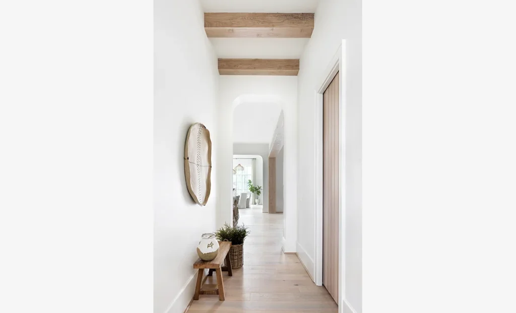 The Riverwood features a custom interior design foyer from Cristi Holcombe Interiors in Alpharetta, GA